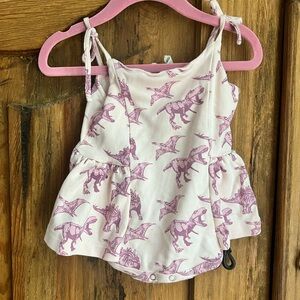 Kate Quinn Girls Dinosaur Romper 6-12 months